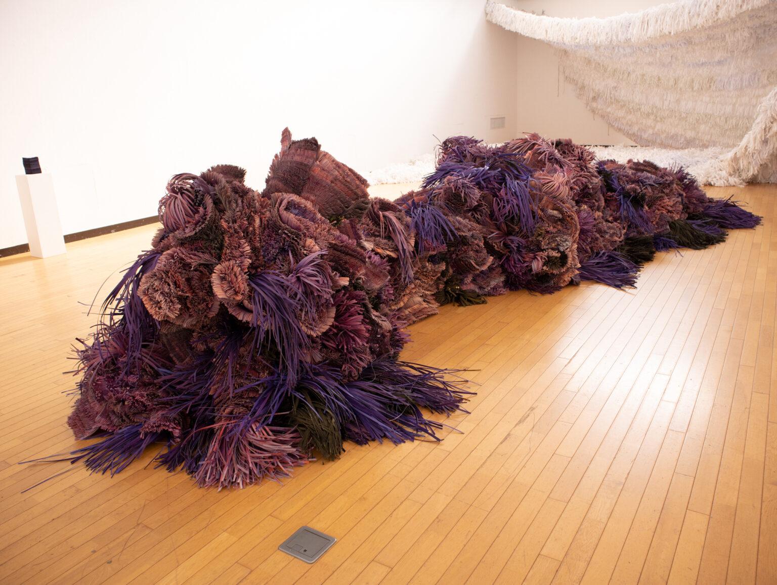 植松美月　博士審査展　展示の様子